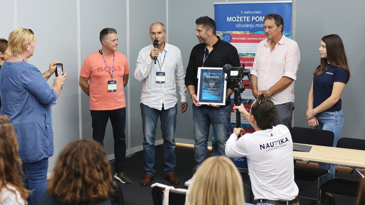 Dodijeljene nagrade za EKO izvrsnost 2024 na Biograd Boat Show-u